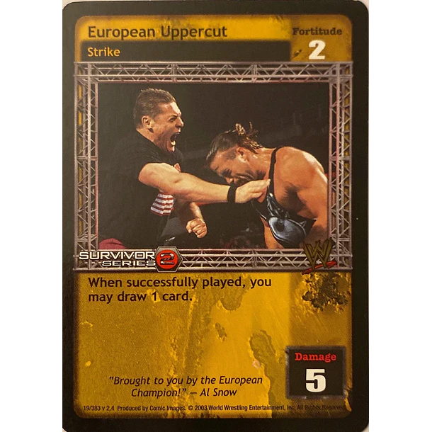European Uppercut - SS2