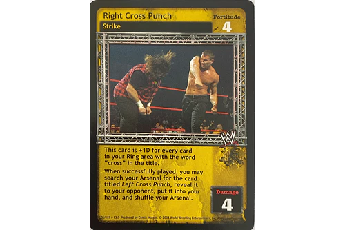 Right Cross Punch - Vengeance