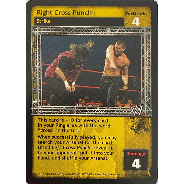 Right Cross Punch - Vengeance