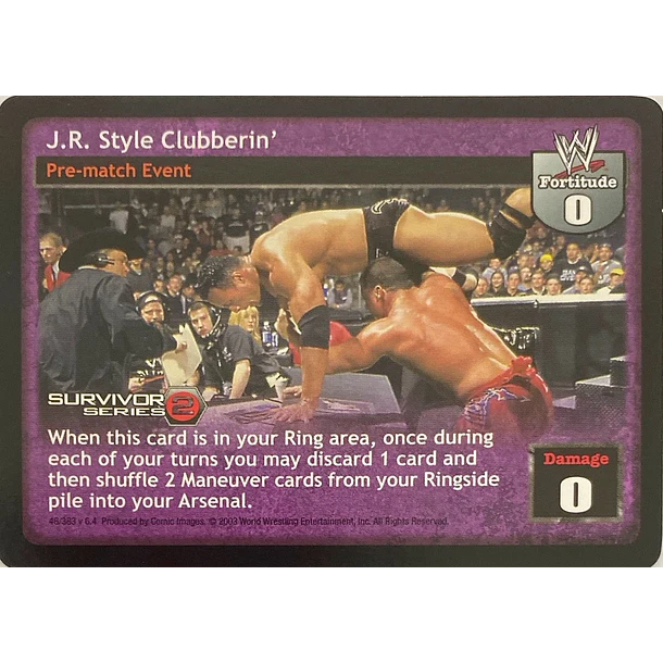 J.R. Style Clubberin' - SS2 LP
