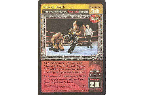 Kick of Death HP