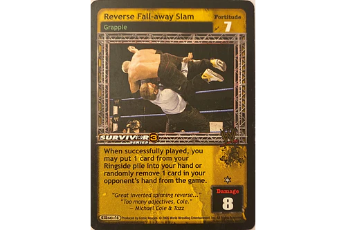 Reverse Fall-away Slam - SS3