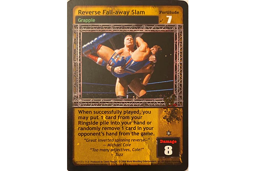 Reverse Fall-away Slam - Divas Overload