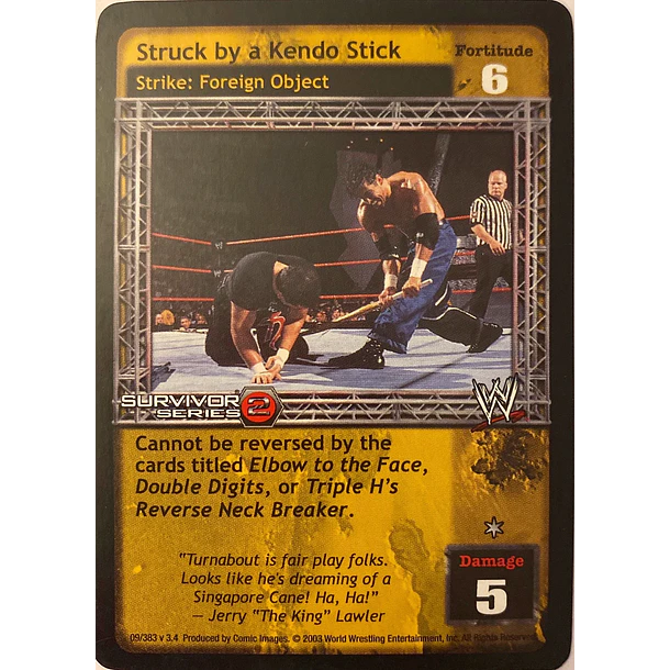 Struck by a Kendo Stick - SS2