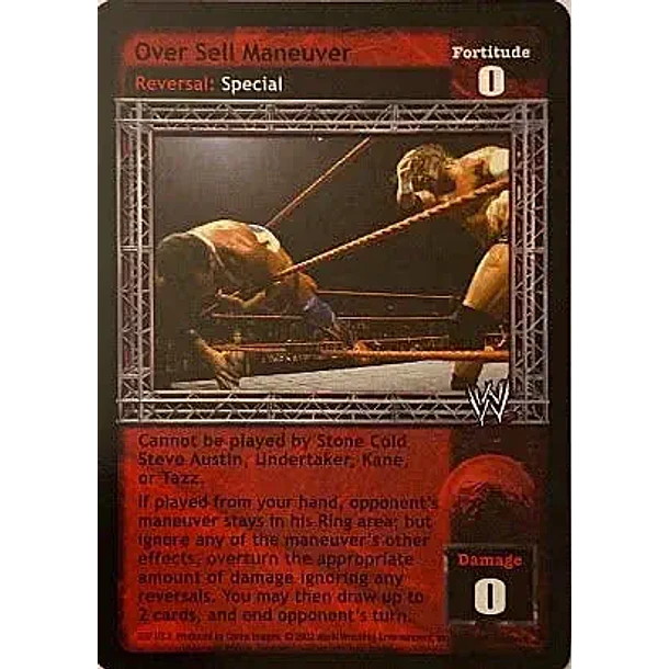 Over Sell Maneuver - Ruthless Aggression