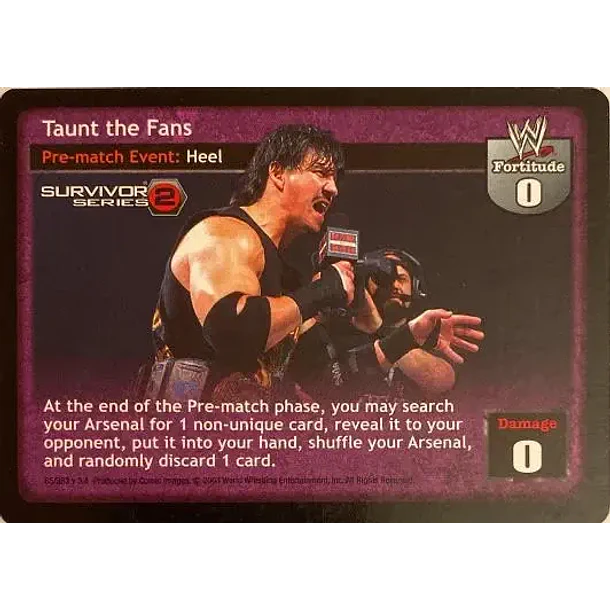 Taunt the Fans - SS2
