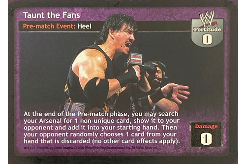 Taunt the Fans - Ruthless Aggression