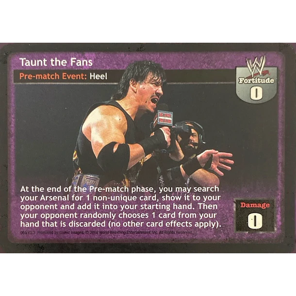 Taunt the Fans - Ruthless Aggression