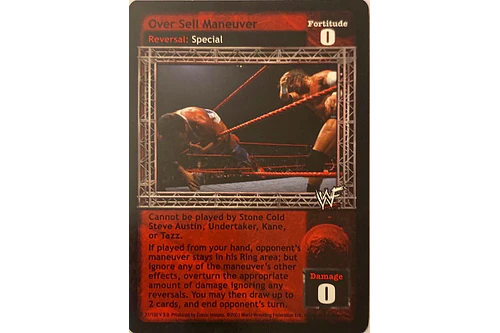 Over Sell Maneuver - Backlash