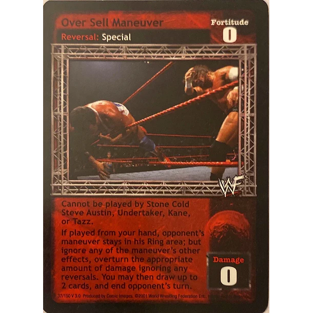 Over Sell Maneuver - Backlash