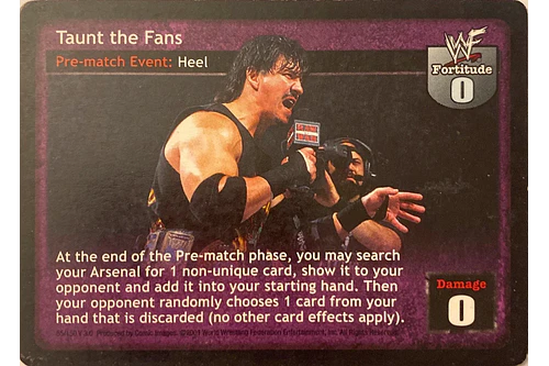 Taunt the Fans - Backlash