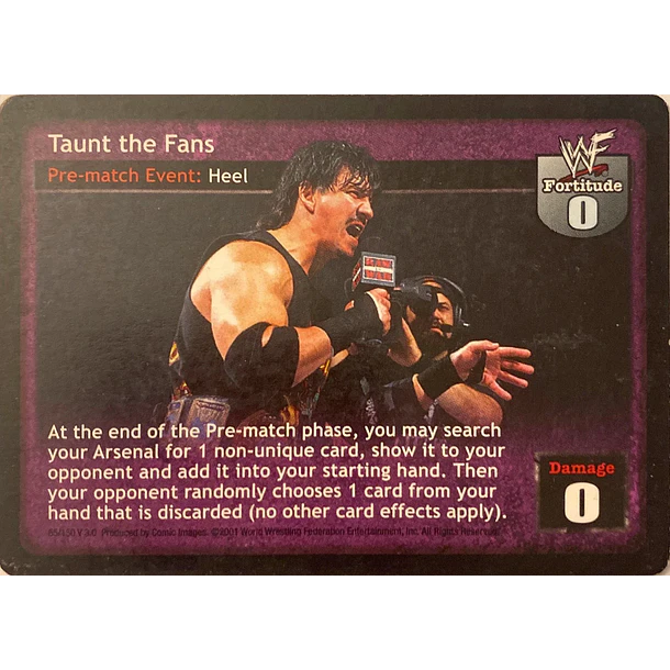 Taunt the Fans - Backlash