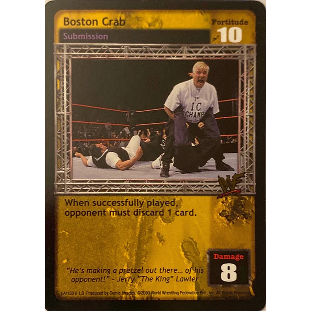 Boston Crab - Premiere