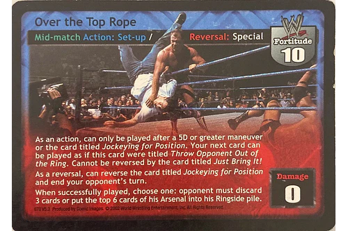 Over the Top Rope - Ruthless Aggression