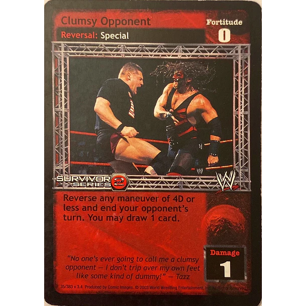 Clumsy Opponent - SS2