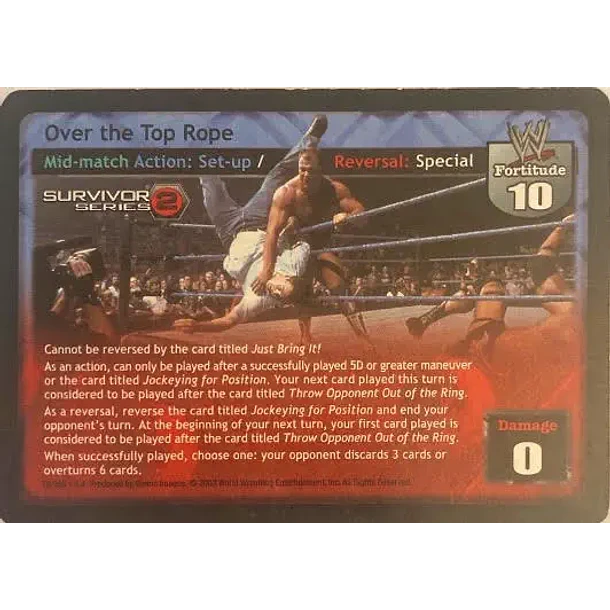 Over the Top Rope - SS2