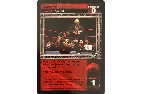 Clumsy Opponent - Backlash
