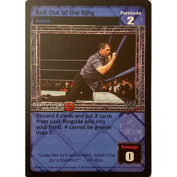 Roll Out of the Ring - SS2