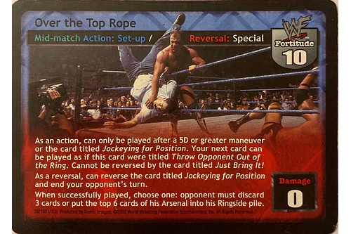 Over the Top Rope - Mania