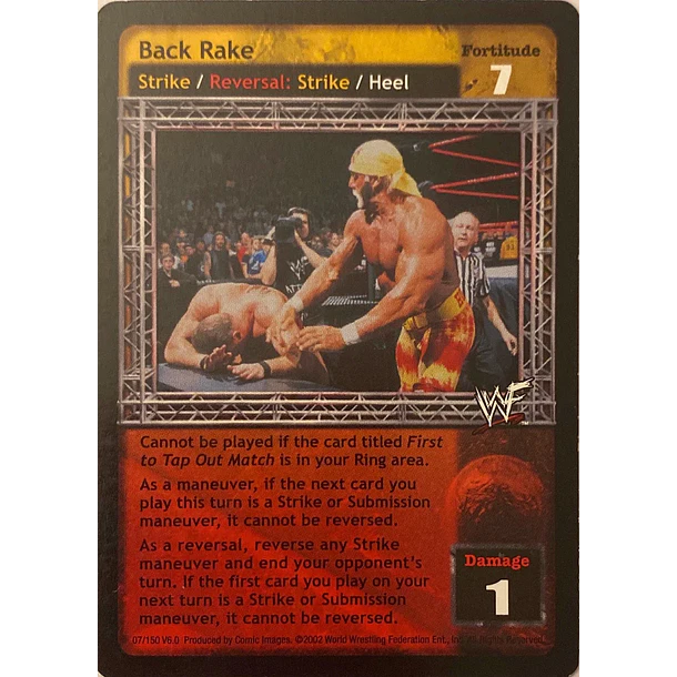 Back Rake - SummerSlam MP