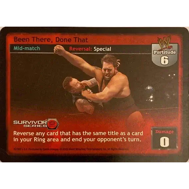 Been There, Done That - SS2