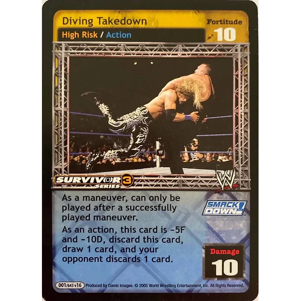 Diving Takedown - SS3