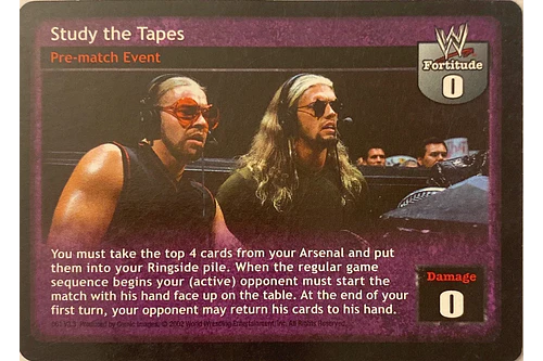 Study the Tapes - Ruthless Aggression