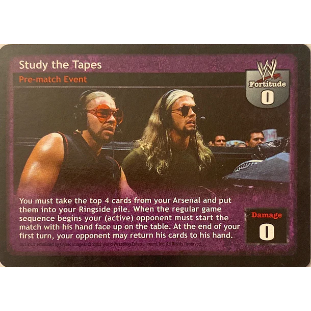 Study the Tapes - Ruthless Aggression