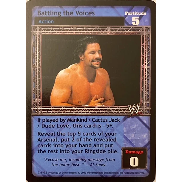 Battling the Voices - Ruthless Aggression