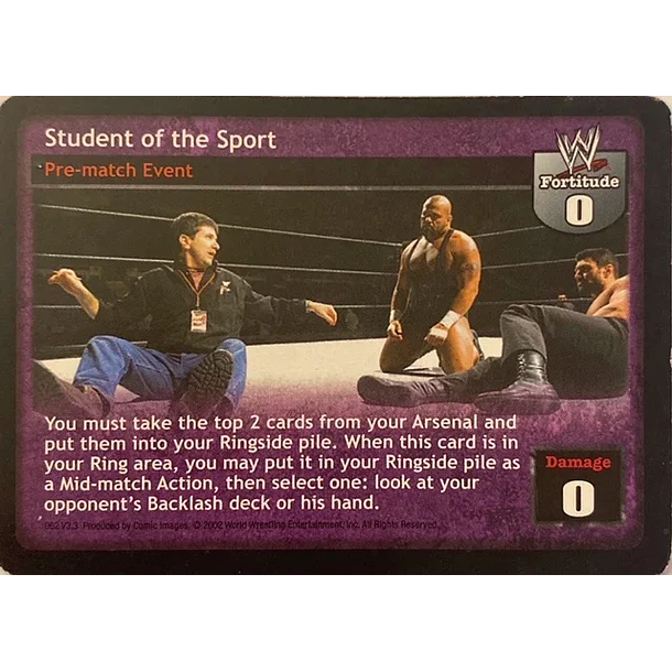 Student of the Sport - Ruthless Aggression