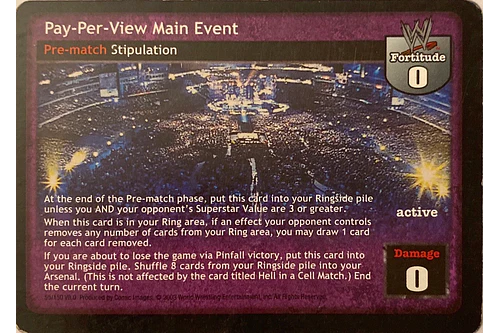 Pay-Per-View Main Event - Velocity MP