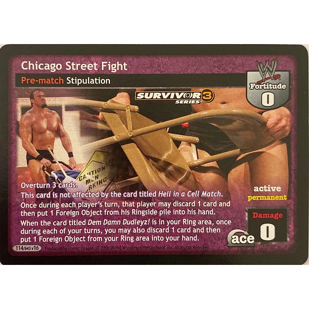 Chicago Street Fight - SS3