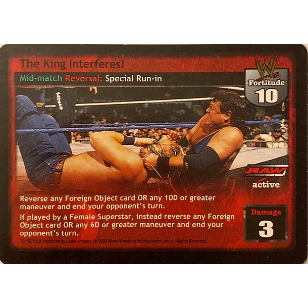 The King Interferes! - Velocity