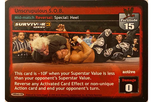 Unscrupulous S.O.B. - SS3