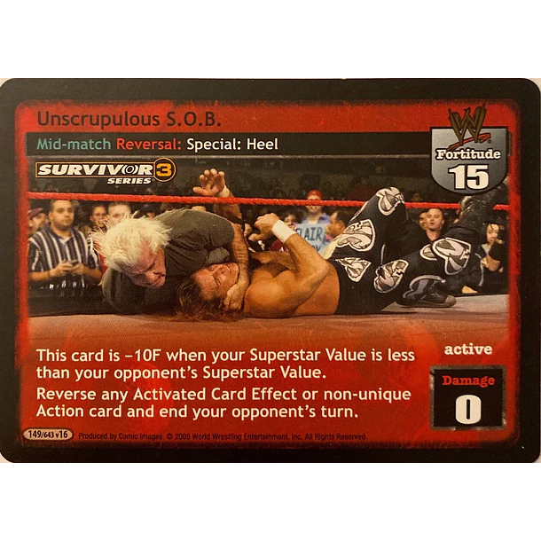 Unscrupulous S.O.B. - SS3
