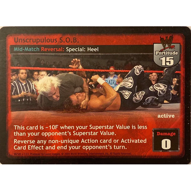 Unscrupulous S.O.B. - Vengeance