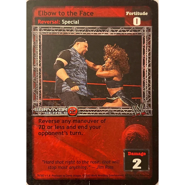Elbow to the Face - SS2