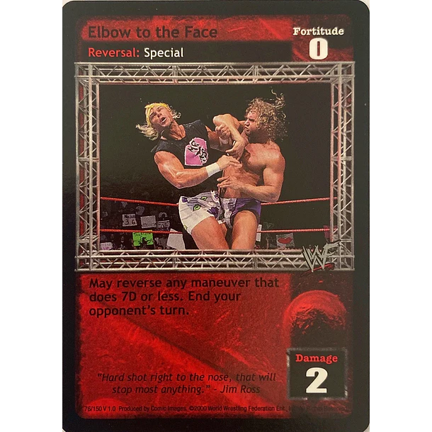 Elbow to the Face - Premiere