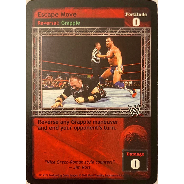 Escape Move - Ruthless Aggression