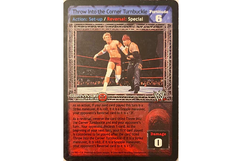 Throw Into the Corner Turnbuckle - SS2