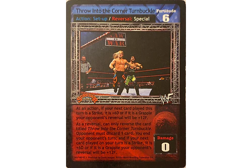 Throw Into the Corner Turnbuckle - SS1