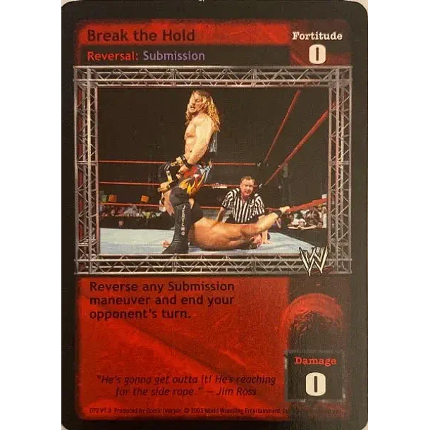 Break the Hold - Ruthless Aggression