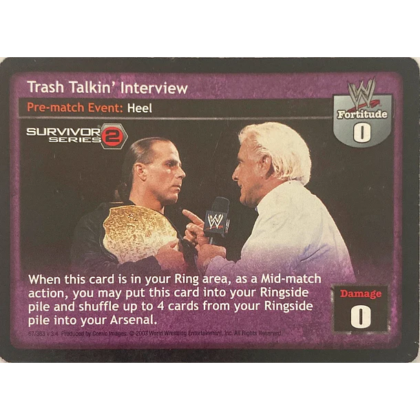 Trash Talkin' Interview - SS2