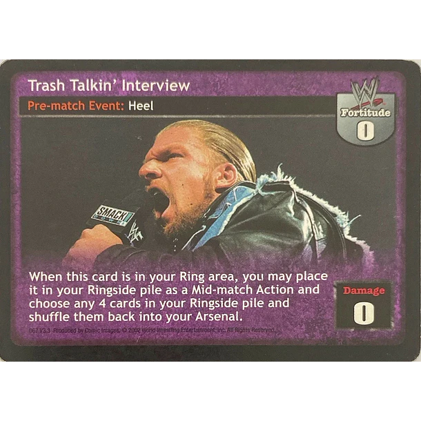 Trash Talkin' Interview - Ruthless Aggression