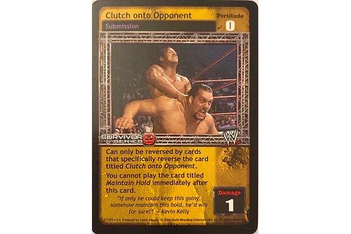Clutch onto Opponent - SS2 LP