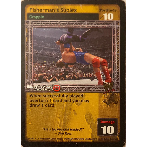 Fisherman’s Suplex - SS2