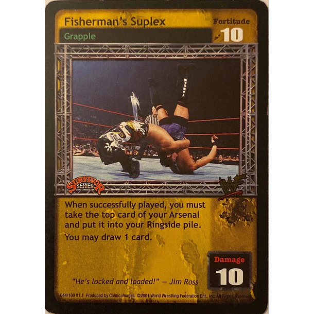 Fisherman’s Suplex - SS1