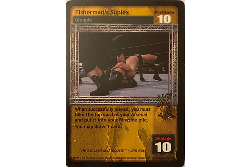 Fisherman’s Suplex - ERROR