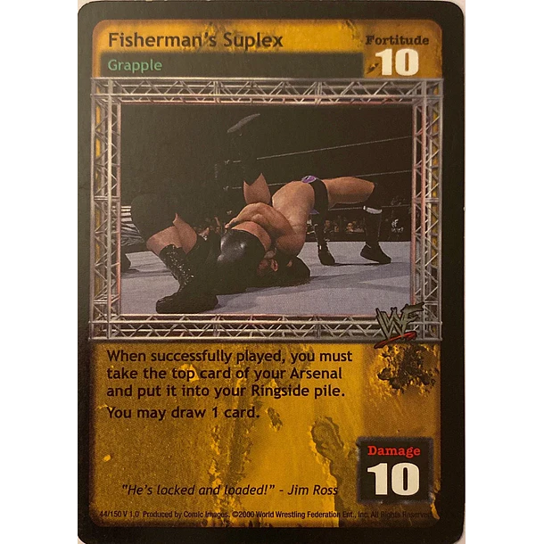 Fisherman’s Suplex - ERROR