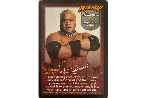 Rikishi Superstar Card - SS2 HP